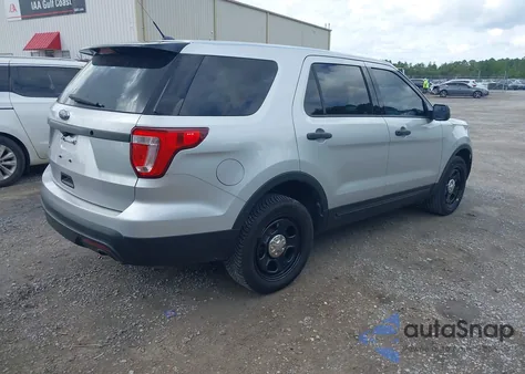 2016 Ford Police Interceptor из США, поврежденный, VIN 1FM5K8AR5GGB07540